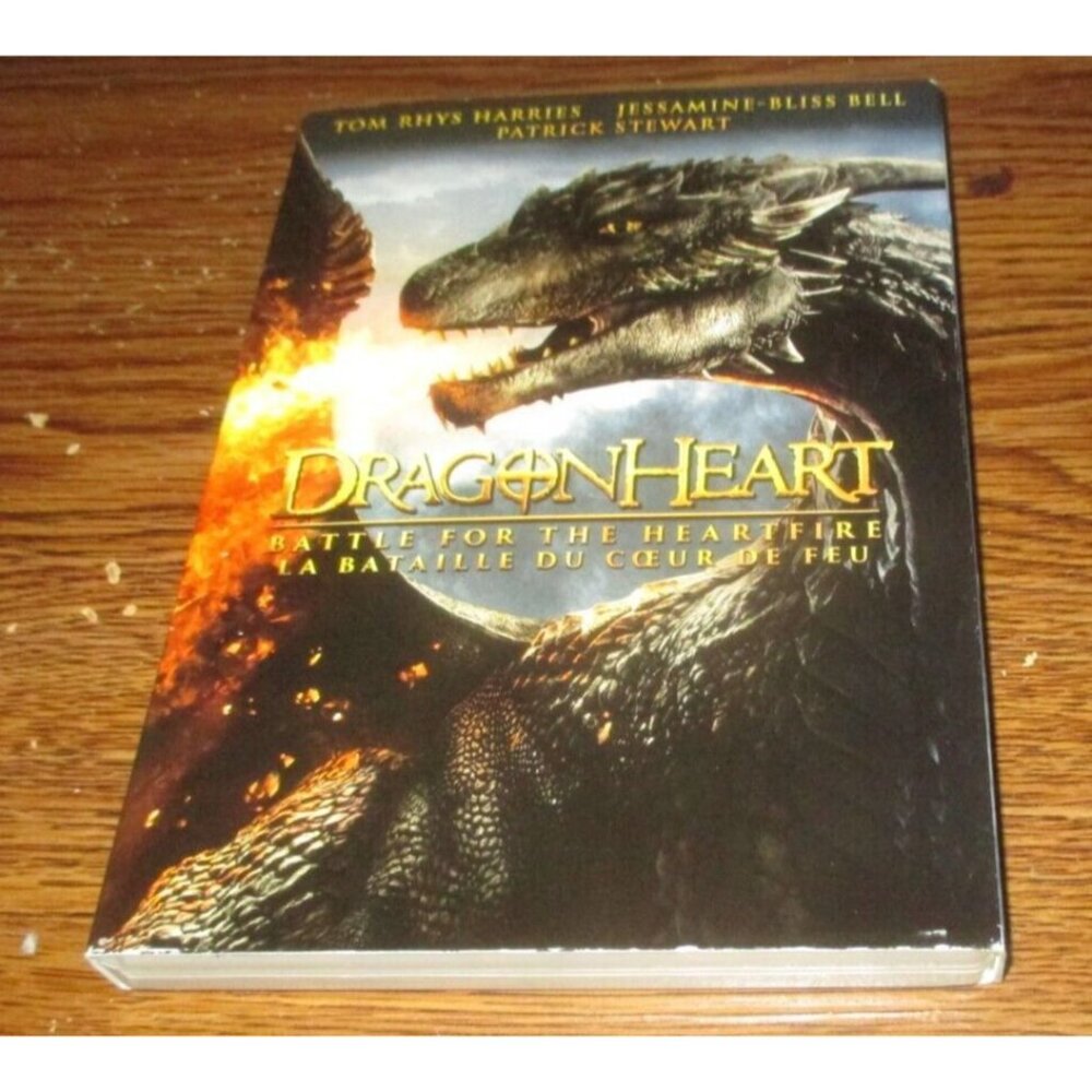 Dragonheart: Battle for the Heartfire (DVD, 2017, Canadian) w/ slipcover